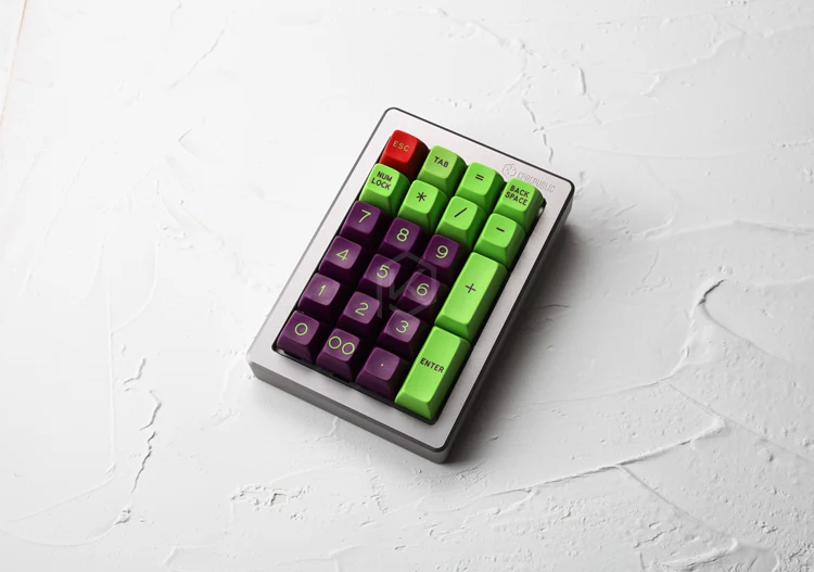 Anodized Aluminium Case For Cospad XD24 Custom Keyboard With tempered glass Diffuser Rotary Brace Supporter - Image 4
