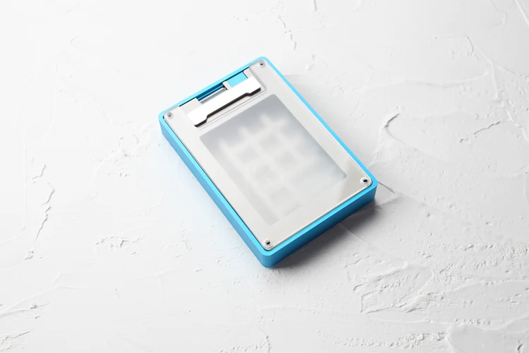 Anodized Aluminium Case For Cospad XD24 Custom Keyboard With tempered glass Diffuser Rotary Brace Supporter - Image 8