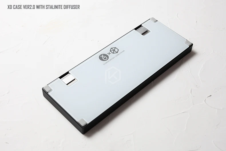 Anodized Aluminium case for jj40 40% custom keyboard acrylic panels acrylic diffuser jj40 Rotary brace supporter for planck - Image 10