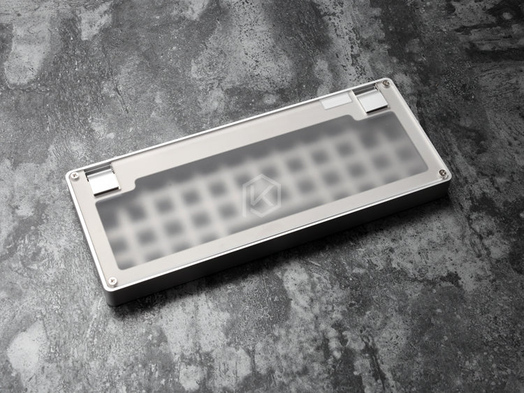 Anodized Aluminium case for jj40 40% custom keyboard acrylic panels acrylic diffuser jj40 Rotary brace supporter for planck - Image 3