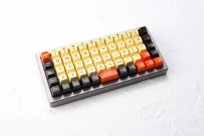 Anodized Aluminium Case For JJ50 50% Custom Keyboard the tempered glass Diffuser Rotary Brace Similar With Preonic - Image 5