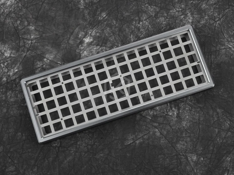 Anodized Aluminium Case For XD75Re AM 60% Custom Keyboard tempered glass Diffuser - Image 11