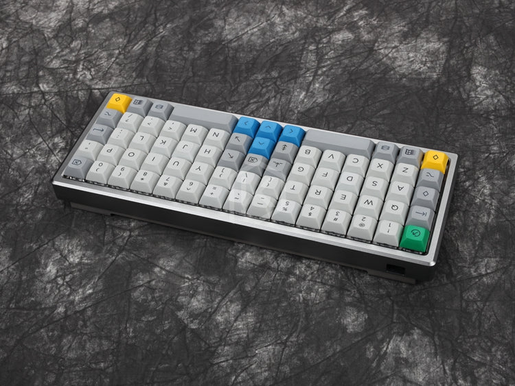 Anodized Aluminium Case For XD75Re AM 60% Custom Keyboard tempered glass Diffuser - Image 4