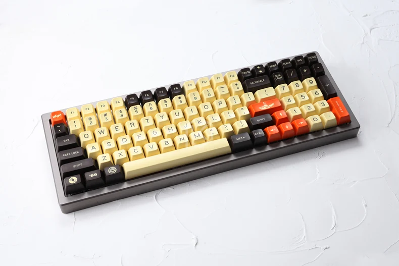 Anodized Aluminium Case For XD96 Xiudi Custom Keyboard Acrylic / tempered glass Diffuser Rotary Brace - Image 4