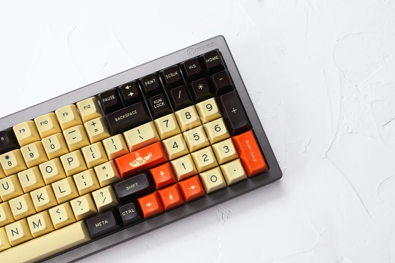 Anodized Aluminium Case For XD96 Xiudi Custom Keyboard Acrylic / tempered glass Diffuser Rotary Brace - Image 5
