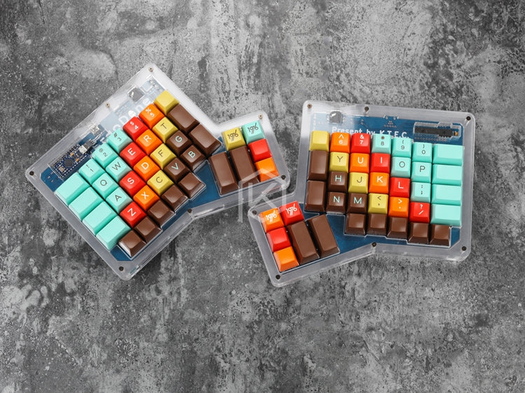 ergodone Layered Acrylic Case custom keyboard ergo case Ergonomic Keyboard Kit acrylic plate for ergo ergodone - Image 3