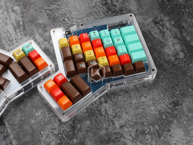 ergodone Layered Acrylic Case custom keyboard ergo case Ergonomic Keyboard Kit acrylic plate for ergo ergodone - Image 6