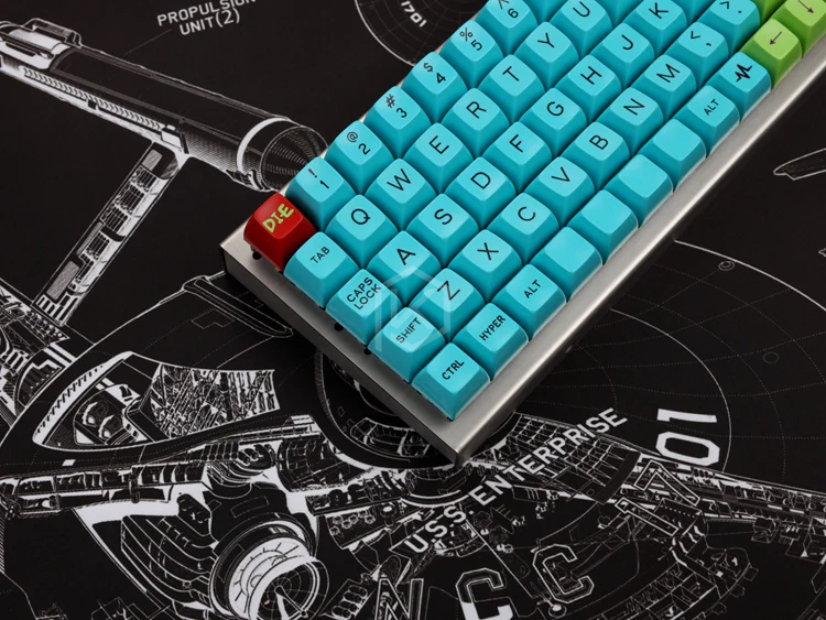 Stainless Steel Enclosed Case Case For XD75Re 60% Custom Keyboard - Image 8