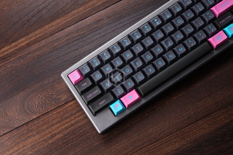 XD64 XD60 60% HHKB Layout Aluminium Case With the tempered glass diffuser - Image 7