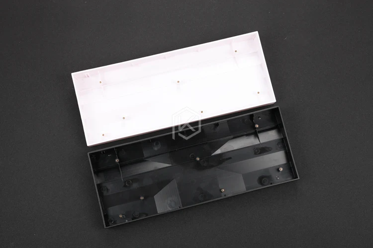 XD84 Plastic Case Black White Case For 75% Custom Keyboard - Image 3